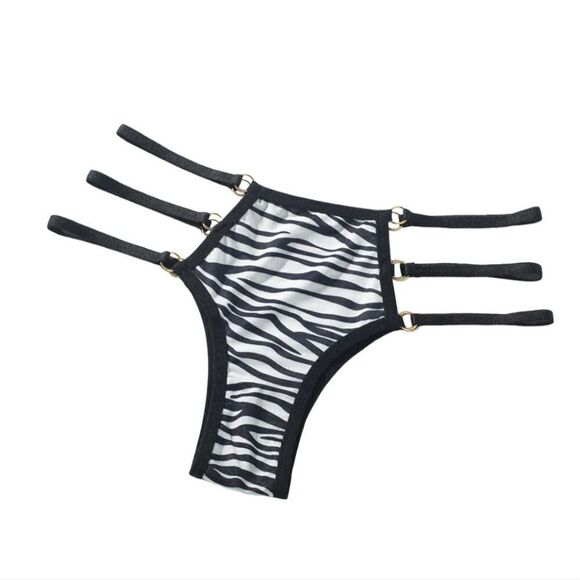 2/$20 Brand New Sexy Zebra Pattern Underwear Panties Size: XL - Picture 1 of 7